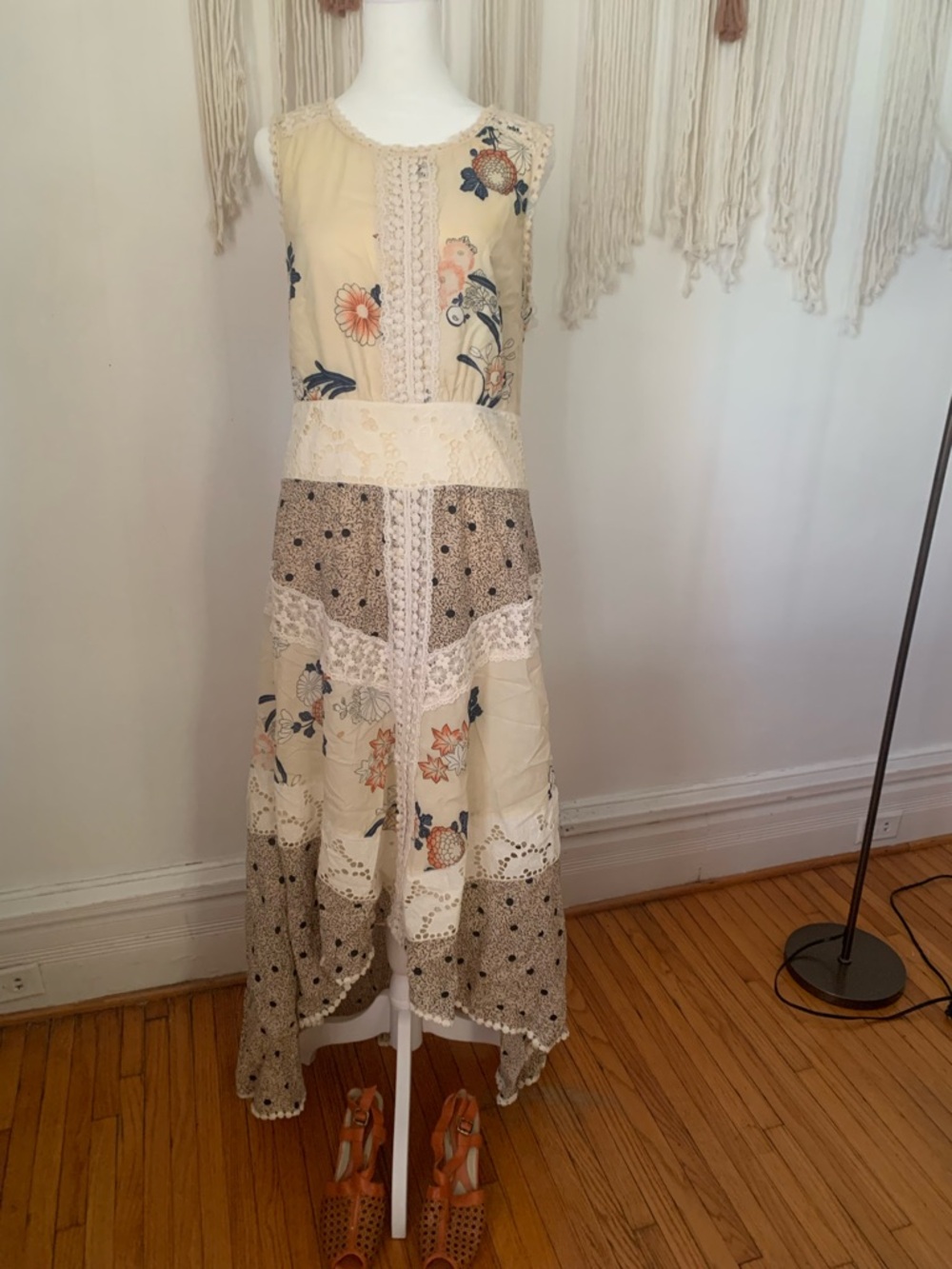 Anthropologie leifnotes field biology Dress